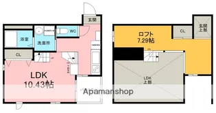 BRIQUE【1階】の間取り