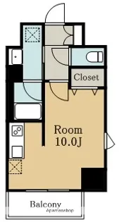 プロシード大須【11階】の間取り