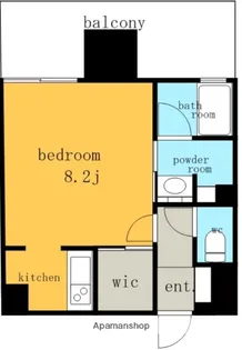 _エスペランサ葵【5階】の間取り
