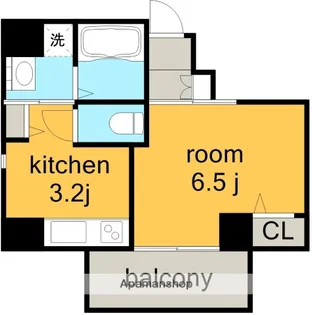 セレニティー 名駅西【5階】の間取り