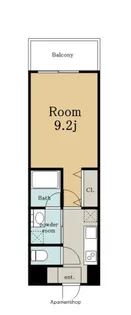 S−FORT名駅南五丁目【4階】の間取り