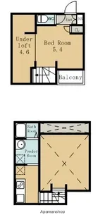 1Kの間取り画像