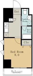 WESTIN上前津【12階】の間取り