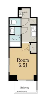 ファステート名古屋ラプソディ【9階】の間取り