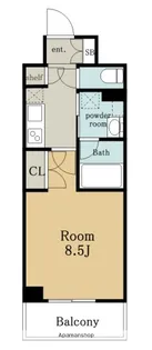 OKBアヴェニール菊井町【5階】の間取り