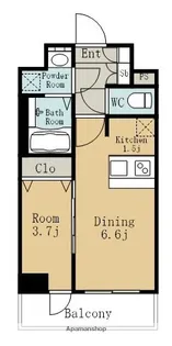 メイクスデザイン名駅南【3階】の間取り