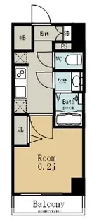 プレサンスNAGOYAシティオ【12階】の間取り