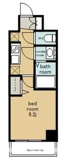 プレサンスSAKAEフロント【2階】の間取り