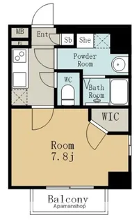 エスリード名古屋東別院【11階】の間取り