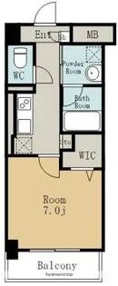 グランツェ名駅太閤通【9階】の間取り