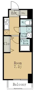 S-RESIDENCE名駅南【7階】の間取り