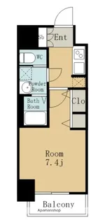 S−RESIDENCE名駅南【9階】の間取り