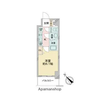 アステリ鶴舞エーナ【13階】の間取り