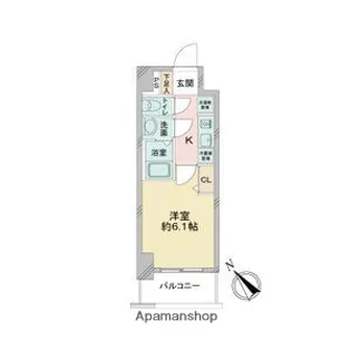 アステリ鶴舞エーナ【9階】の間取り