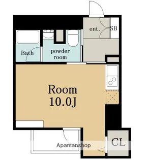 パークアクシス新栄【14階】の間取り