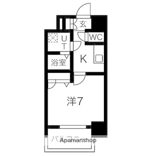 エスリード大須観音プリモ【8階】の間取り