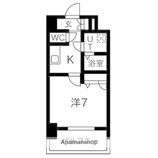 エスリード大須観音プリモ【2階】の間取り
