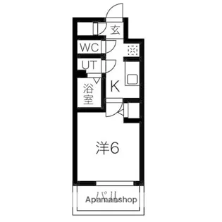 メイクス今池PRIME【12階】の間取り