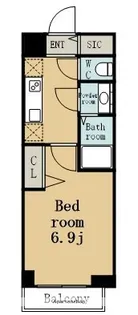 プレサンス東別院駅前Ⅱ【9階】の間取り