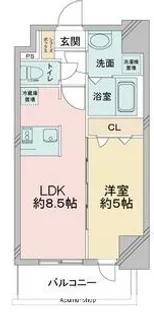 アステリ鶴舞テーセラ【2階】の間取り