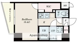 S−RESIDENCE浅間町【2階】の間取り