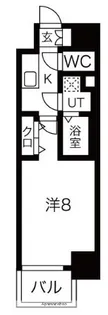 エスリード金山クラッシィ【7階】の間取り