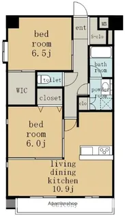 アブソルート松原【3階】の間取り