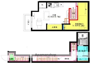 Raffine賑町(ラフィネ賑町)【2階】の間取り