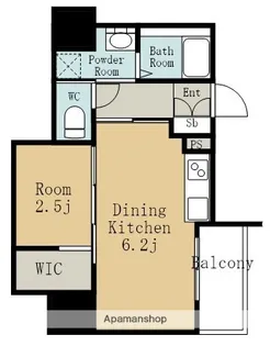 デュオフラッツ鶴舞【7階】の間取り