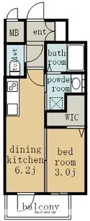 エステムコート名古屋セントリア【11階】の間取り