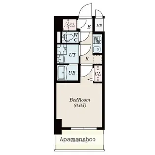 S-RESIDENCE上前津South【4階】の間取り