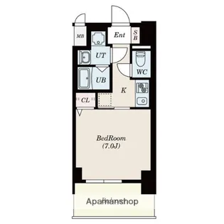 S-RESIDENCE浄心East【5階】の間取り