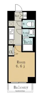 ディアレイシャス名古屋太閤通【10階】の間取り