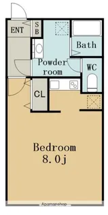 クレストタップ名古屋ウエスト【1階】の間取り
