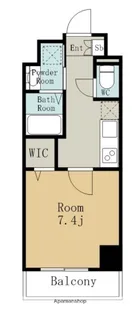 プレイズシード名古屋亀島【6階】の間取り