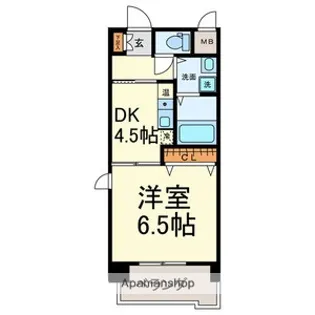 ボヌール千代田【3階】の間取り