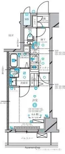 ディアレイシャス東別院Ⅲ【2階】の間取り