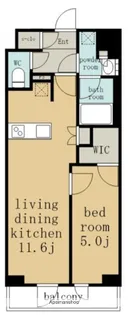 プレサンス丸の内サージュ【4階】の間取り
