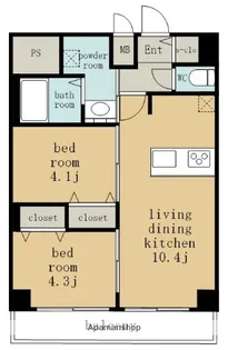 プレサンス上前津ディアシス【10階】の間取り