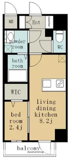 エスリード金山ル・グラン【2階】の間取り