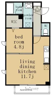 プランドールK【2階】の間取り