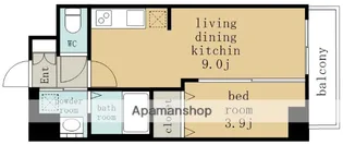 アドバンス名古屋アウリィ【11階】の間取り