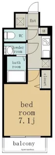 S-RESIDENCE名古屋菊井aline【2階】の間取り