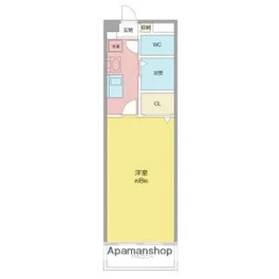 コンフォート佳【2階】の間取り
