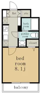 SHOKEN RESIDENCE名古屋SOUTH【10階】の間取り