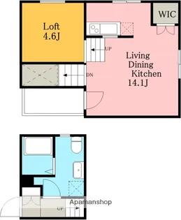 PRIMAVERA WEST【2階】の間取り