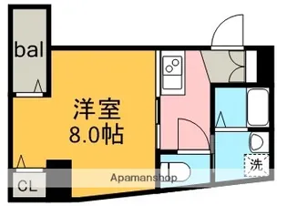 サン・名駅南ビル【10階】の間取り