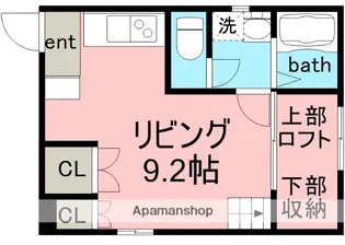 FERIO中村(フェリオ中村)【1階】の間取り