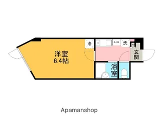 川津ビル【6階】の間取り