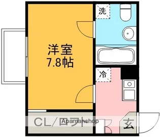 メゾンド・ソレイユ【3階】の間取り